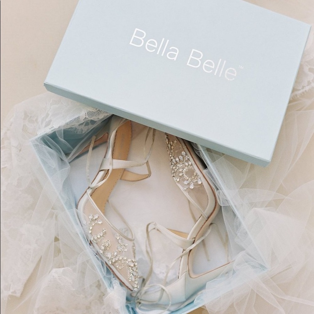 Bella Belle Florence wedding heel (Ivory)